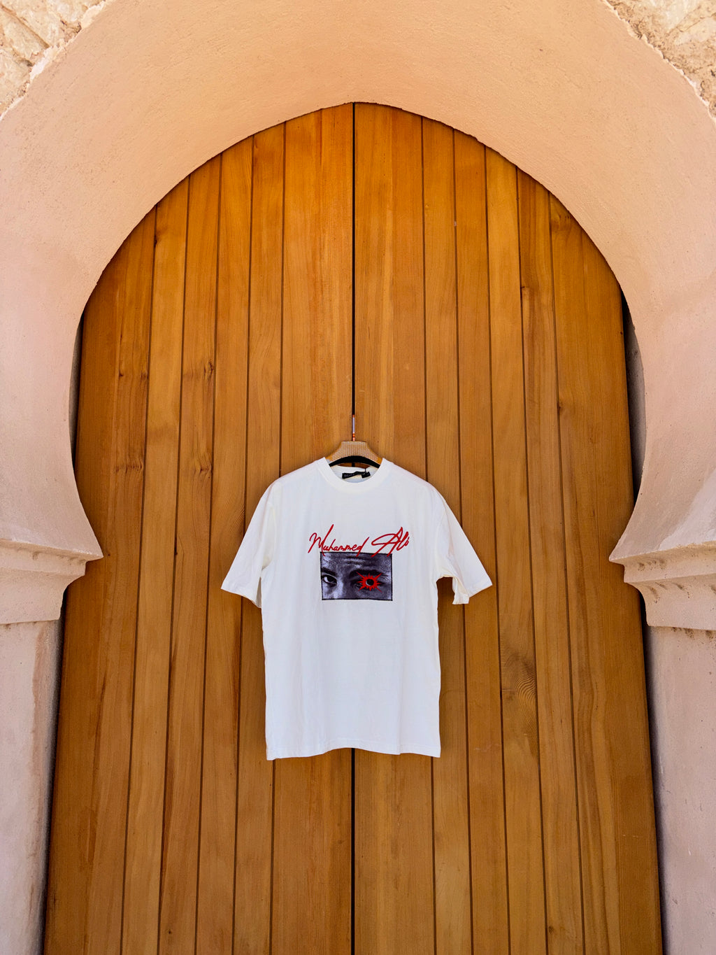 Tshirt Oversize ALI Clay Blanc