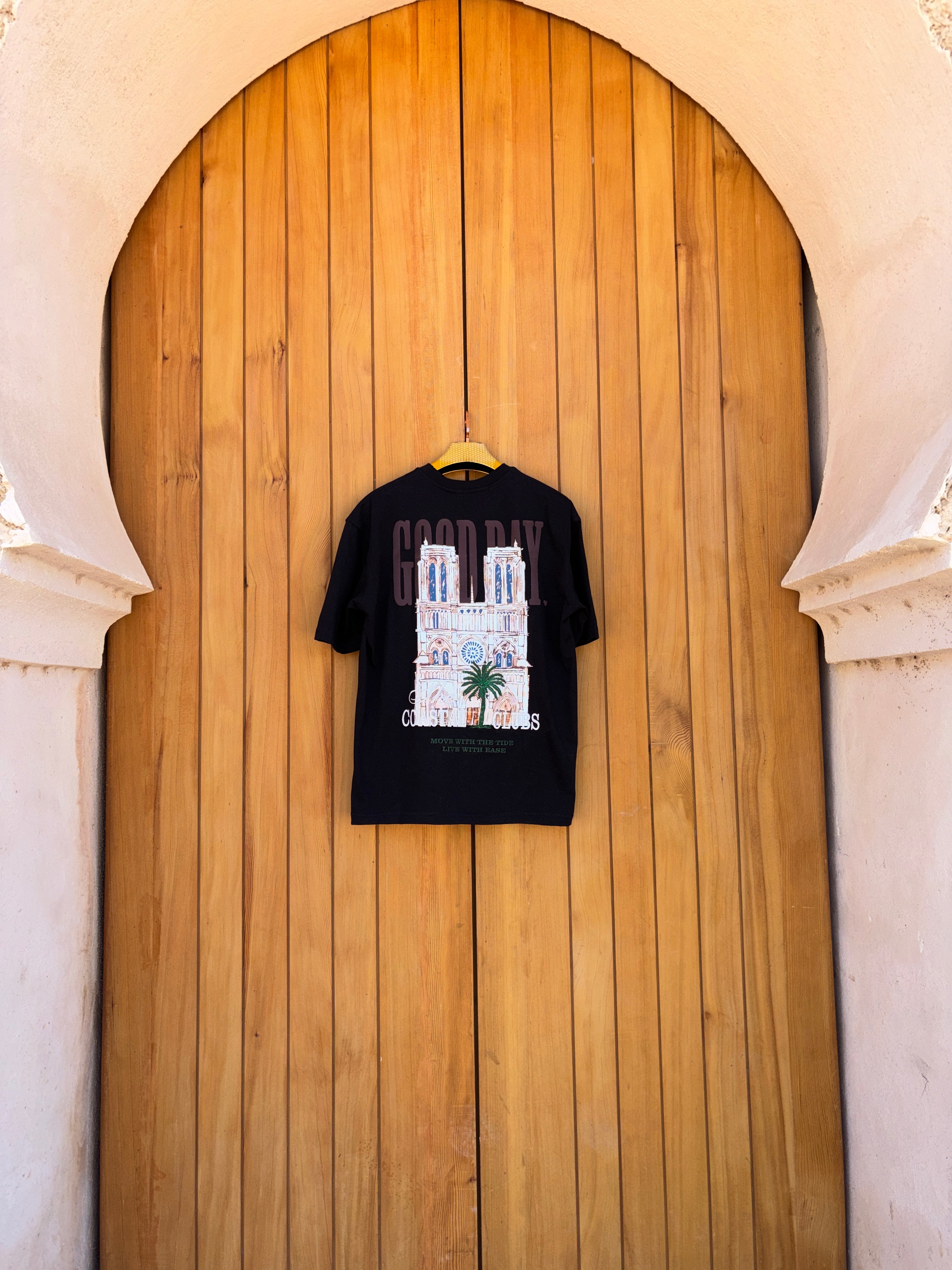Tshirt Oversize GOOD BAY Noire