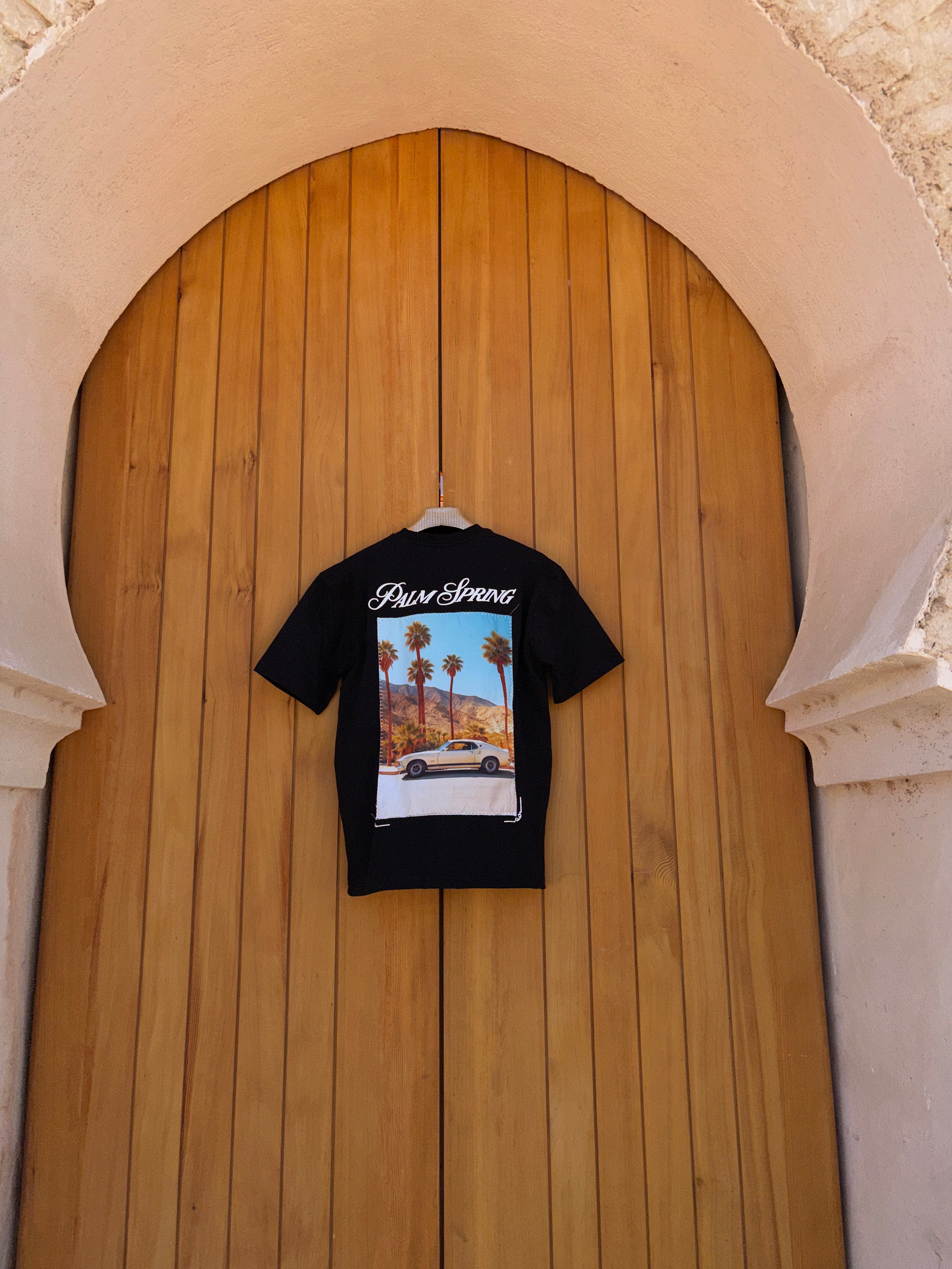 Tshirt Oversize PALM SPRING Noire