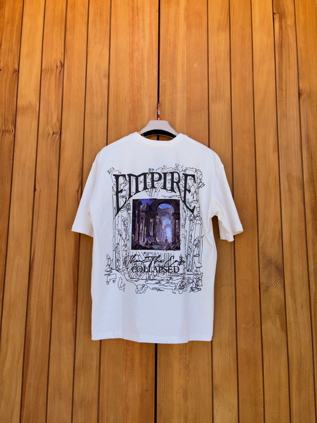 Tshirt Oversize EMPIRE Blanc