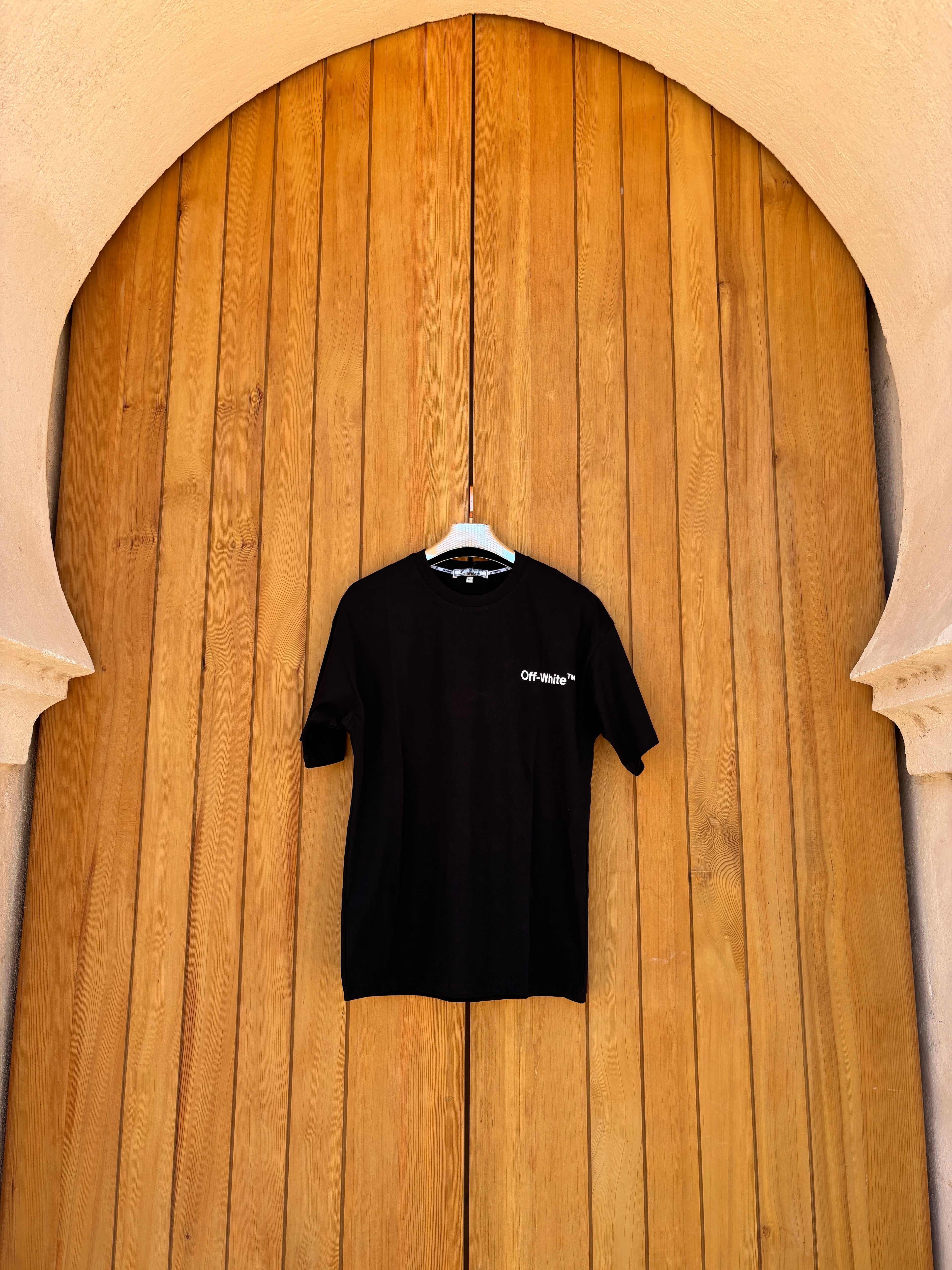 Tshirt Oversize OFF WITH Noire