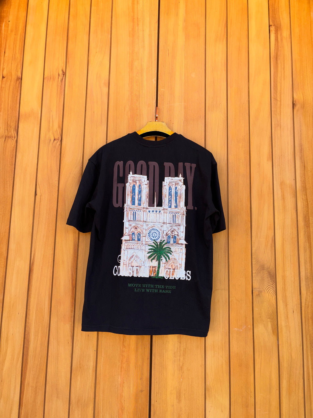 Tshirt Oversize GOOD BAY Noire
